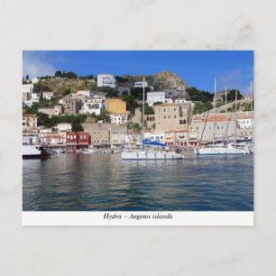 Carte Postale Hydra - îles de la mer Égée