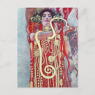 Carte Postale Hygieia par Gustav Klimt