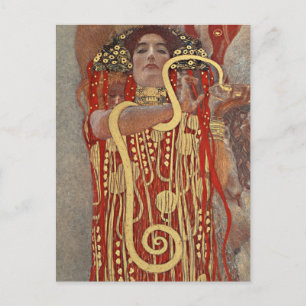 Carte Postale Hygieia par Gustav Klimt