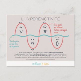 Carte Postale Hyperémotivité