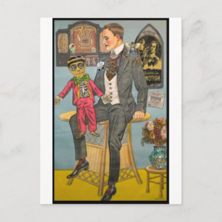 Carte Postale Hypnotisé par le maître de marionnette