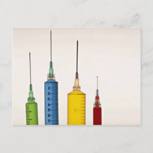 Carte Postale Hypodermic needles