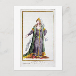 Carte Postale Hyu-Chen, épouse de Genghis Khan, de 'Receuil des
