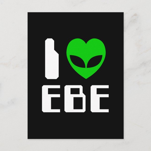 Carte Postale I Alien Heart EBE (Devant)
