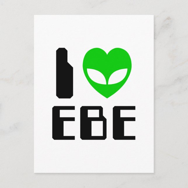 Carte Postale I Alien Heart EBE (Devant)