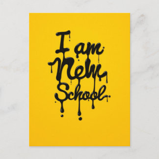 Carte Postale I au new school (Swag, Dope, Hipster)