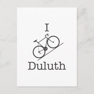 Carte Postale I Bike Duluth