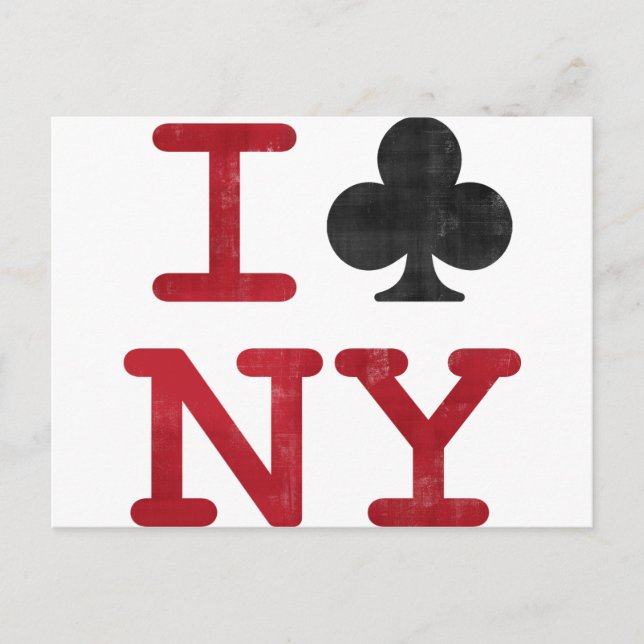 Carte Postale I Club NY (Devant)