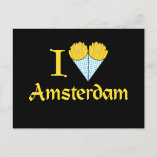 Carte Postale I Heart Amsterdam