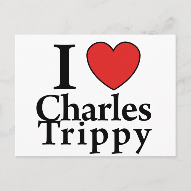 Carte Postale I Heart Charles Trippy (Devant)