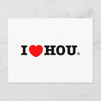 Carte postale I Heart HOU
