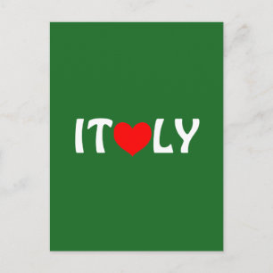 Carte Postale I Heart Italie