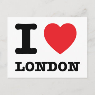 Carte postale I Heart London