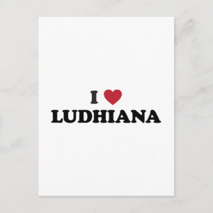 Carte Postale I Heart Ludhiana Inde