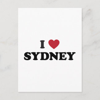 Carte Postale I Heart Sydney Australie