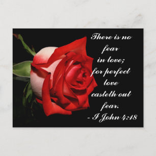 Carte postale I John 4:18