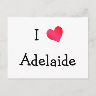 Carte Postale I Love Adelaide