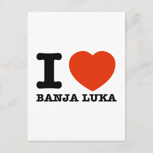 Carte Postale I Love Banja Luka