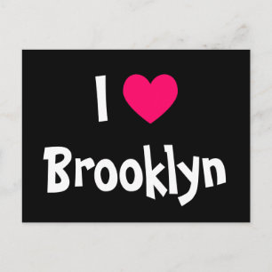 Carte Postale I Love Brooklyn