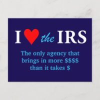 I Love Heart the IRS