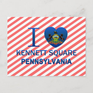 Carte Postale I Love Kennett Carré, PA