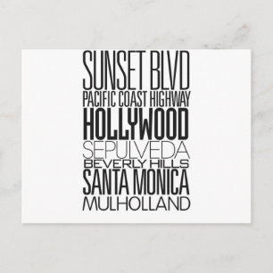 Carte Postale I Love LA
