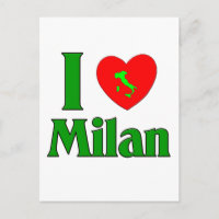 I Love Milan Italie