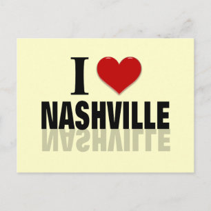 Carte Postale I Love Nashville