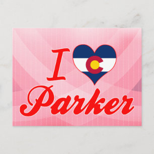 Carte Postale I Love Parker, Colorado