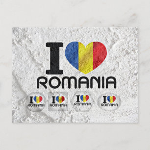 Carte Postale I Love romania