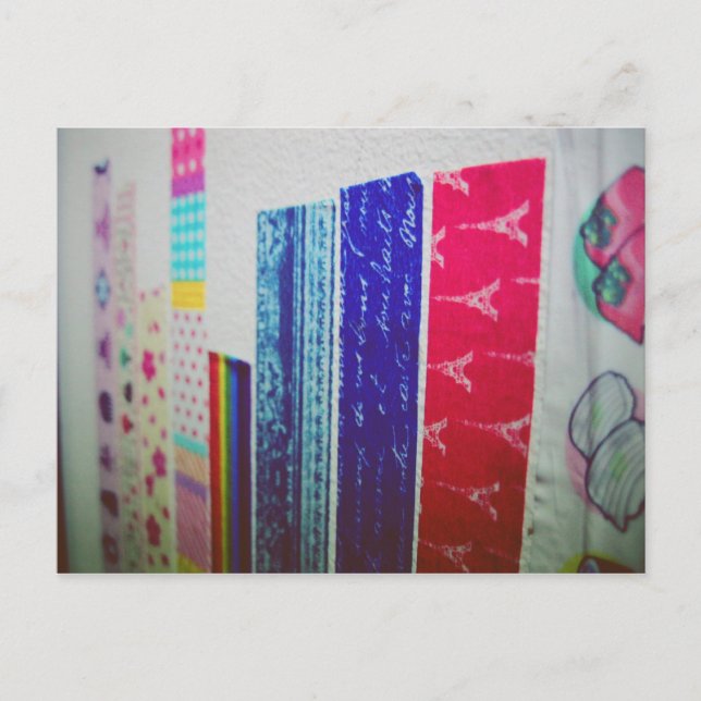 Carte Postale I Love Snailmail - Bande Déco (Devant)