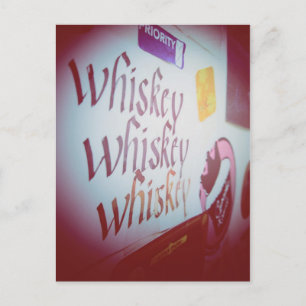 Carte Postale I Love Snailmail - Whiskey
