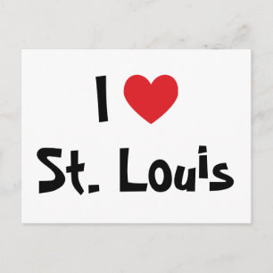 Carte Postale I Love St. Louis