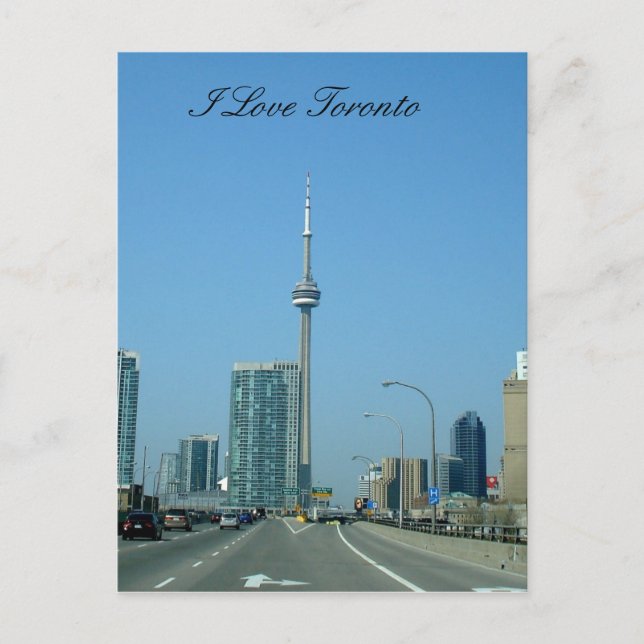 Carte Postale I Love Toronto (Devant)