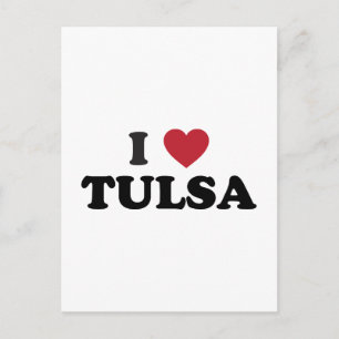 Carte Postale I Love Tulsa Oklahoma