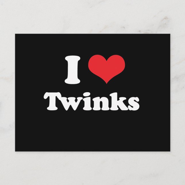 Carte Postale I LOVE TWINKS - .png (Devant)