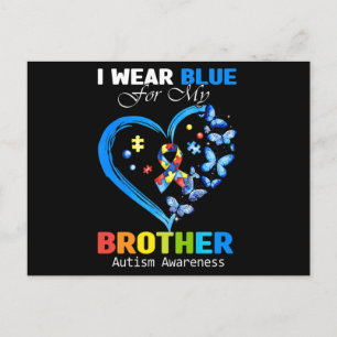 Carte Postale I Wear Blue