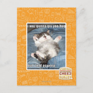 Carte Postale I wuz gunna giv yoo hug