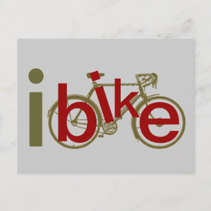 Carte Postale ibike ~ vélo d'amour