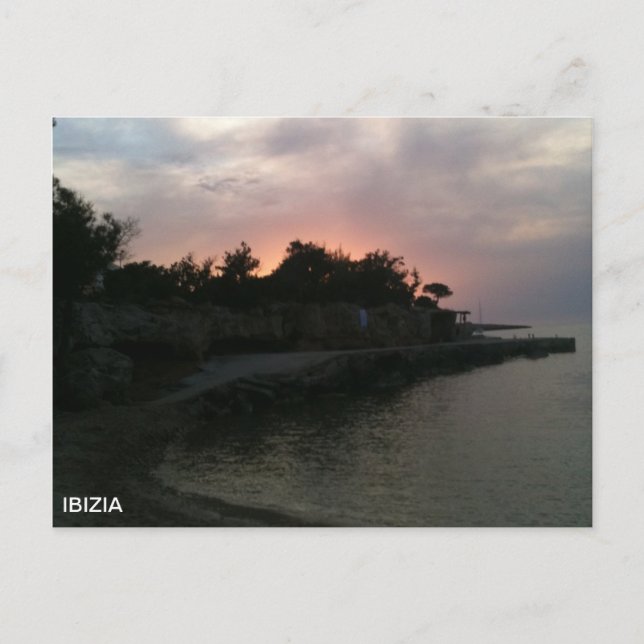 Carte postale Ibiza (Devant)