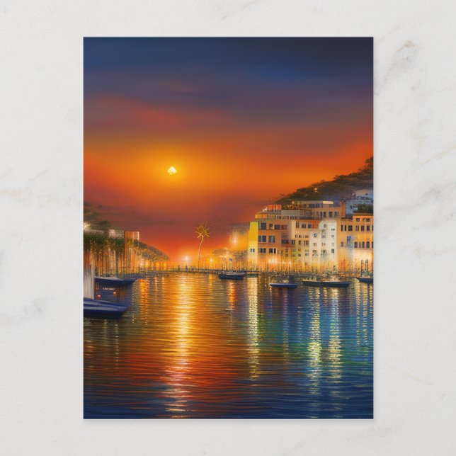Carte Postale Ibiza est une petite île en Méditerranée (Devant)