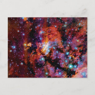 Carte Postale IC 4628 Nébuleuse de la Crevette - Photo colorée d