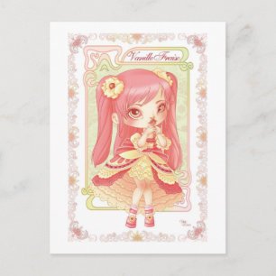 Carte Postale Ice Cream Lolita Vanille Fraise