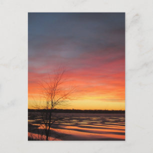 Carte postale Ice Lake Sunset