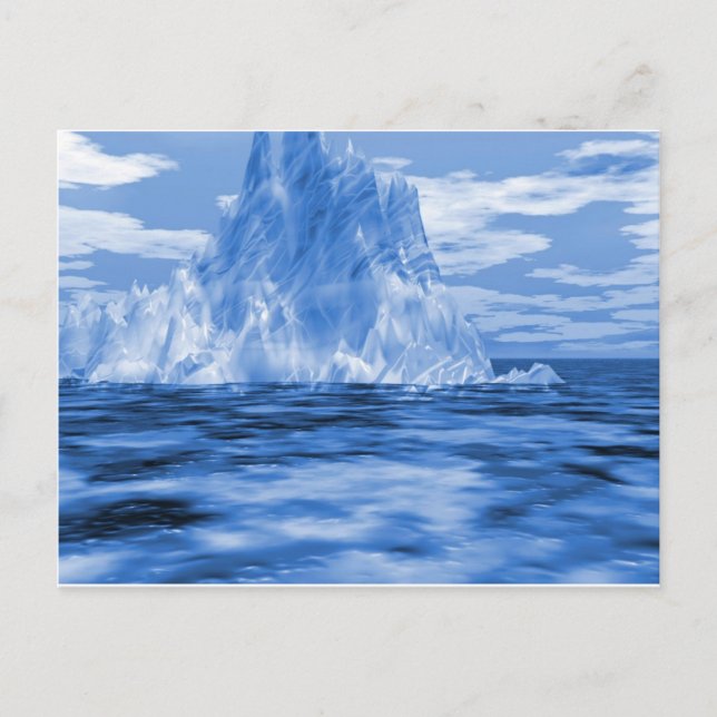 Carte Postale Iceberg (Devant)