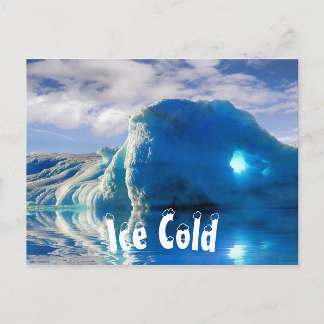 Carte Postale Iceberg (Devant)