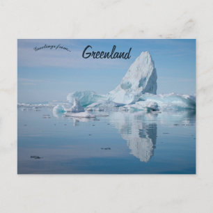 Carte Postale Iceberg à Ilulissat Groenland