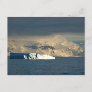 Carte Postale Iceberg au début du passage de Drake juste