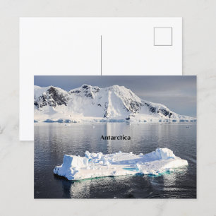Carte Postale iceberg de l'Antarctique
