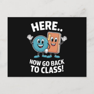 Carte Postale Ici Maintenant Retournez En Classe Infirmière Scol